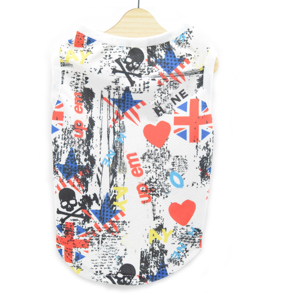 Punk Street Style Dog Clothes for Trendy Pets