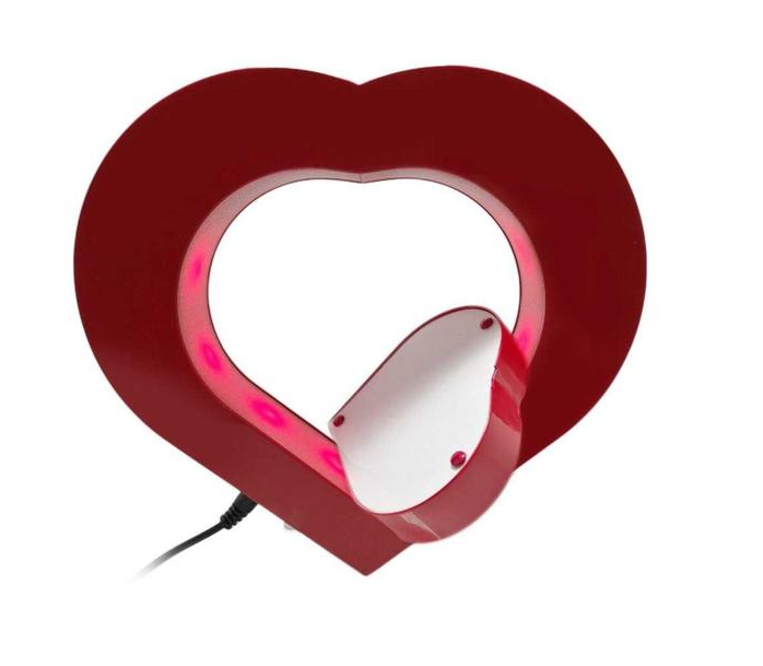 Magnetic Floating Heart-Shaped PVC Photo Frame