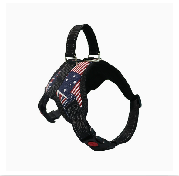 Durable Oxford Cloth Pet Leash and Vest Combo