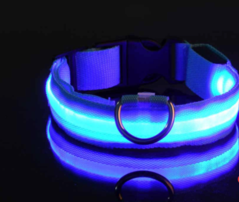 Adjustable Luminous Waterproof Collar for Pets