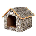 Pet Bed for Cats and Dogs, Washable Folding Design