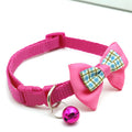 Cat and Dog Collar with Bowknot and Bell Accessories