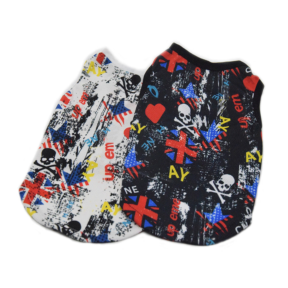 Punk Street Style Dog Clothes for Trendy Pets